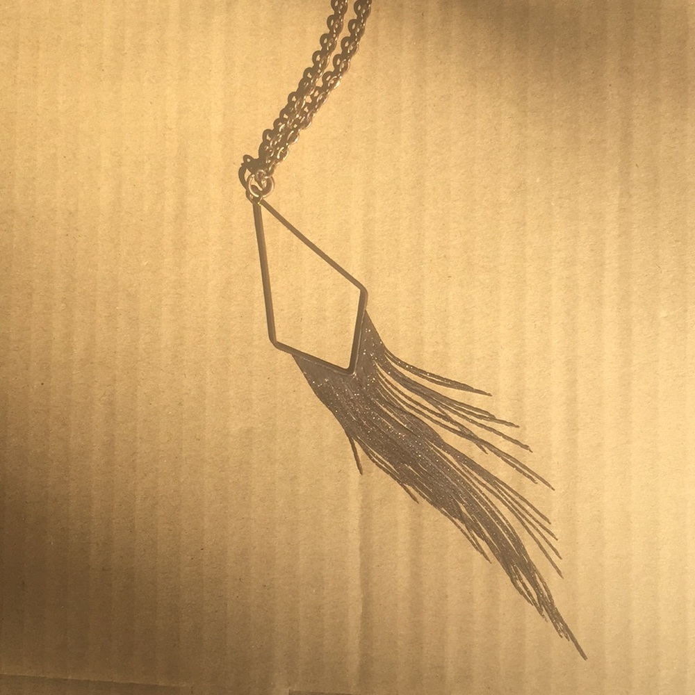 Bronze toned necklace